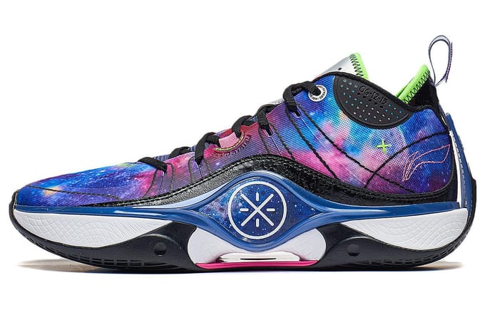 Li-Ning Wade Shadow 5 Galaxy Heren Sneakers Multi-Color Zwart Wit ABPT053-3 41 gray