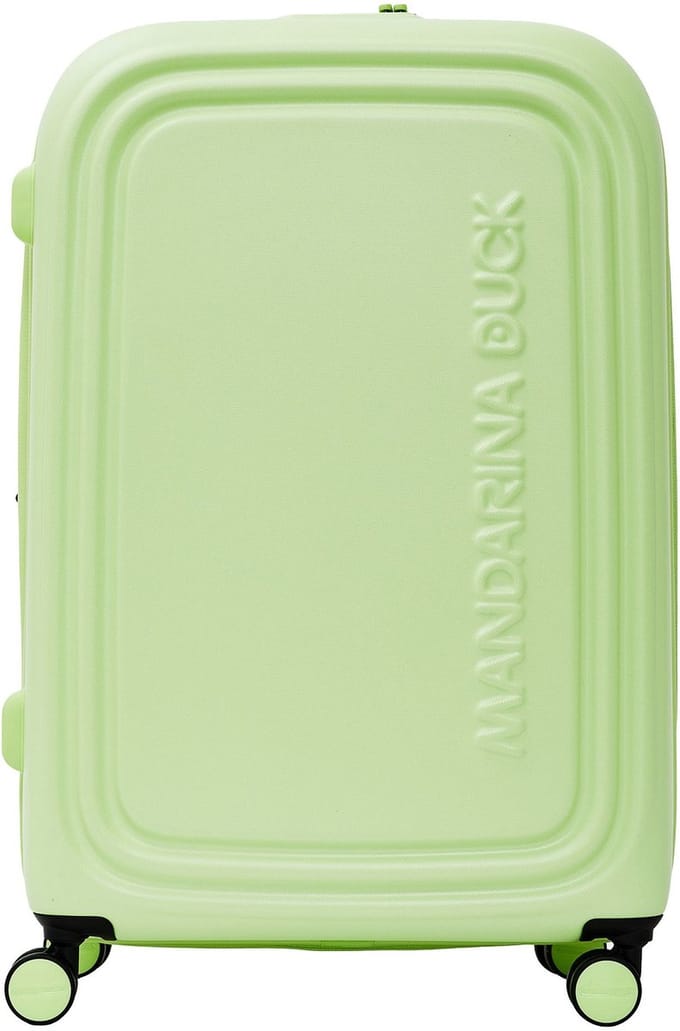 MANDARINA DUCK trolley Logoduck + Trolley Matcha Lichtgroen 75cm