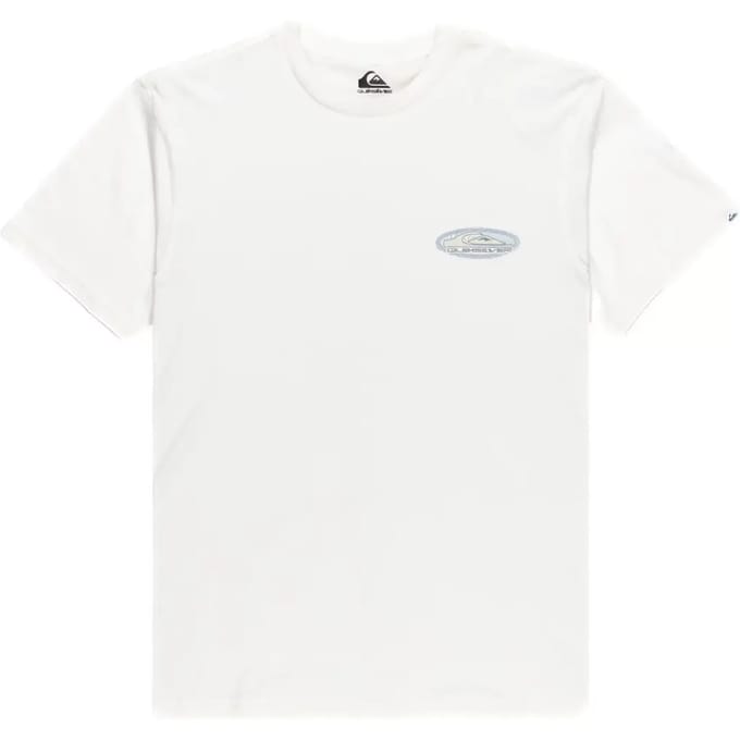 Quiksilver Evo Border Lines T-Shirt wit