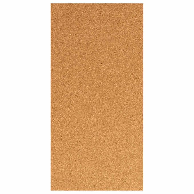 vidaXL Korkplaat 12 st 100 x 50 x 0,5 cm Kurk Bruin