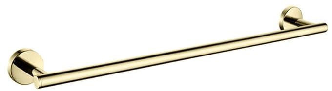 Profielenloods - Handdoekhouder glans goud - Monteren met schroeven