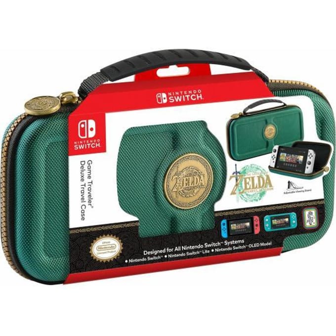 RDS Industries Switch Official Zelda Travel Case Groen