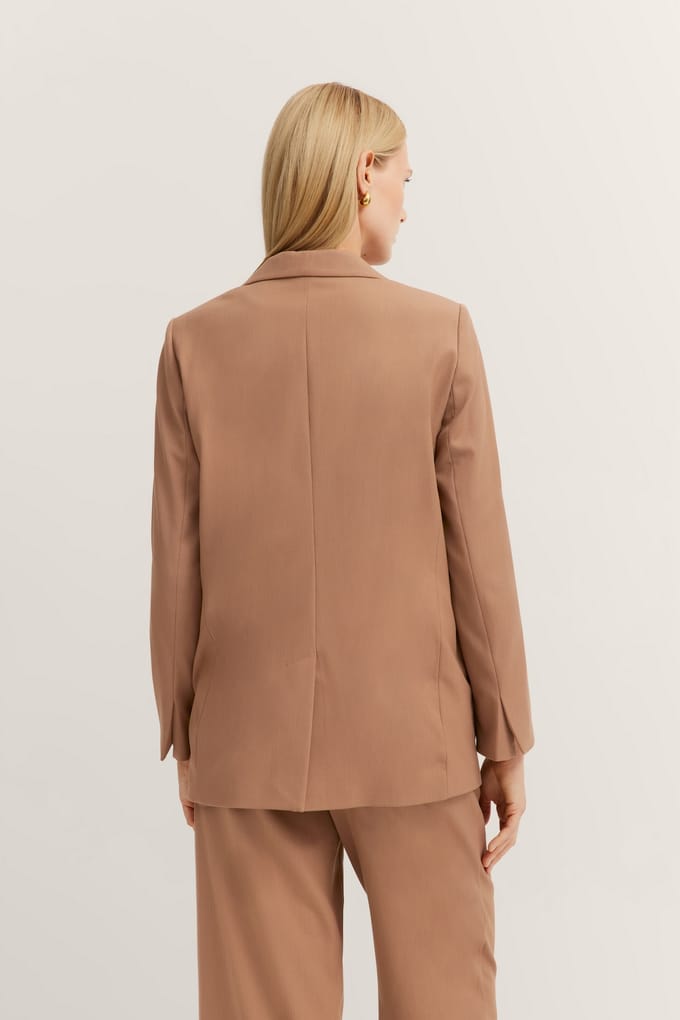 Bugatti Damen Blazer in elastische viscosemix