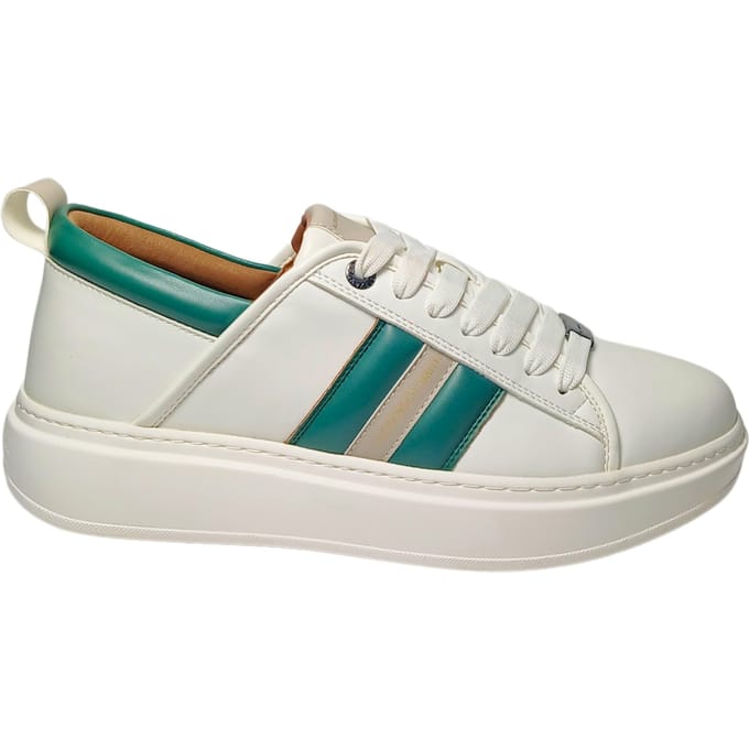 Mannenschoenen Alexander Smith Eco-Wembley Man-White Green Grey