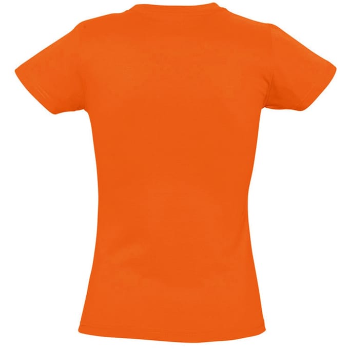SOLS Dames/dames Imperial Heavy Short Sleeve T-Shirt (Oranje)