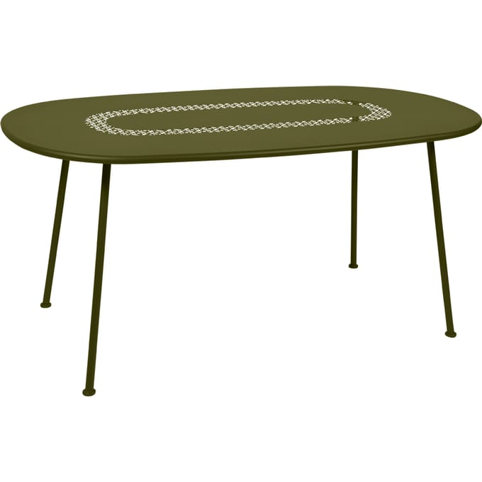 Fermob Lorette Tafel ovaal - D3 Pesto