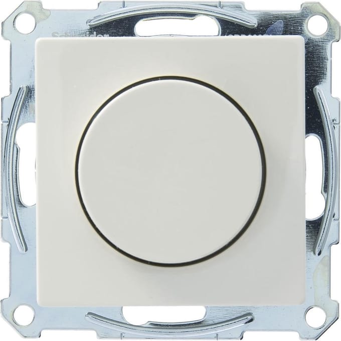 Schneider Electric System-M spoelentrafo dimmer Wit