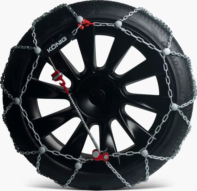Sneeuwkettingen Tesla Model Y Kopen - 19/20 Inch Maten Exterieur Accessoires