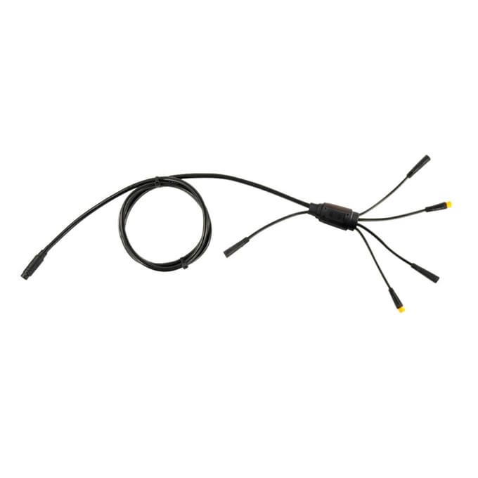 1T5 Waterdichte Kabel Controller Remlicht Gashendel Display Elektrische Fiets Kabel Conversie Accessoires black