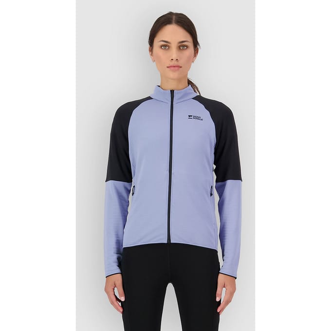 Mons Royale Quad Merino Fleece Jas blauw