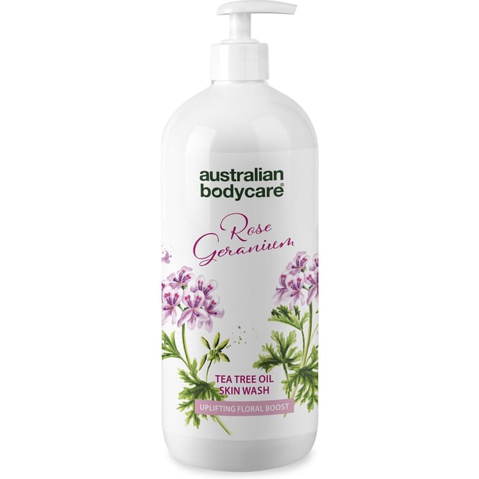 Australian Bodycare Professionele Rose Geranium Skin Wash 1000 Douchegel