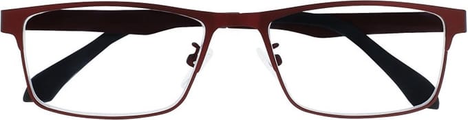 SILAC - Red metal 7706 - Leesbrillen vrouwen en mannen - Sterkte +1.50