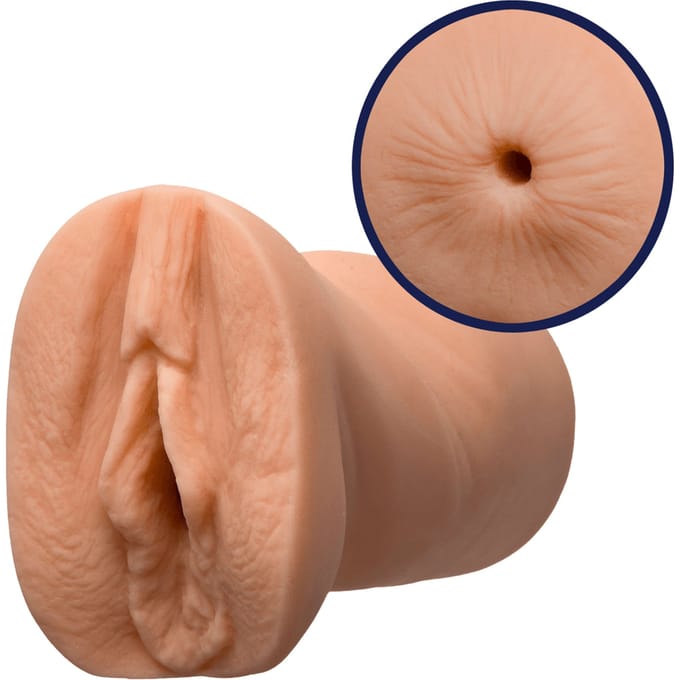 Doc Johnson Masturbator The Vicky Double Ended - licht beige
