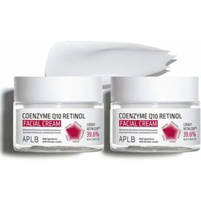 APLB - Coenzyme Q10 Retinol Facial Cream Set 55ml x 2 pcs