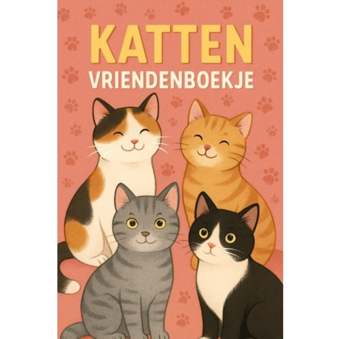 Katten Vriendenboekje - Andries B.V.