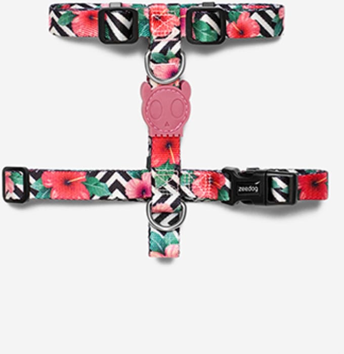 Zee.Dog Mahalo H-Harnas Multi-Color - Hondentuig - L