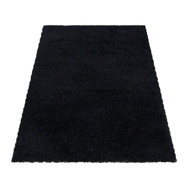 Muratap Monaco soft shaggy hoogpolig vloerkleed black- 240x340 cm