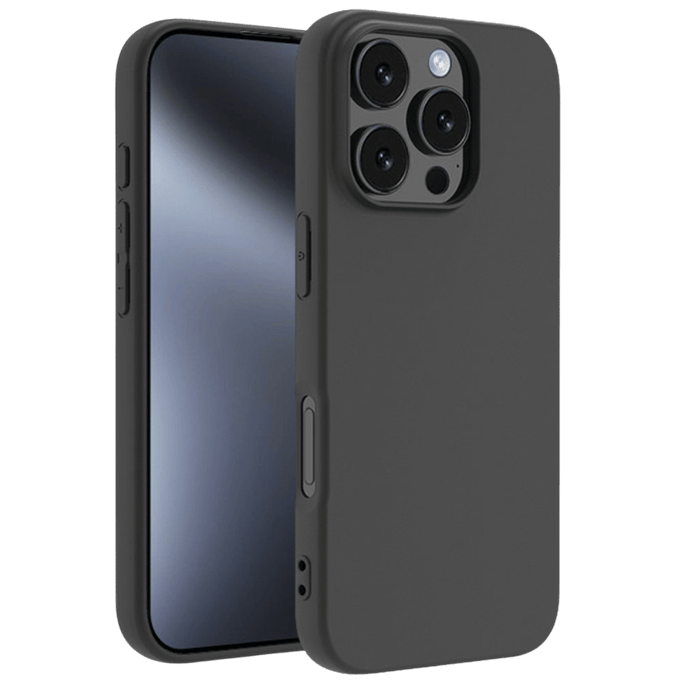 CaseBody Apple iPhone 16 Pro Slim-Fit Backcover Zwart