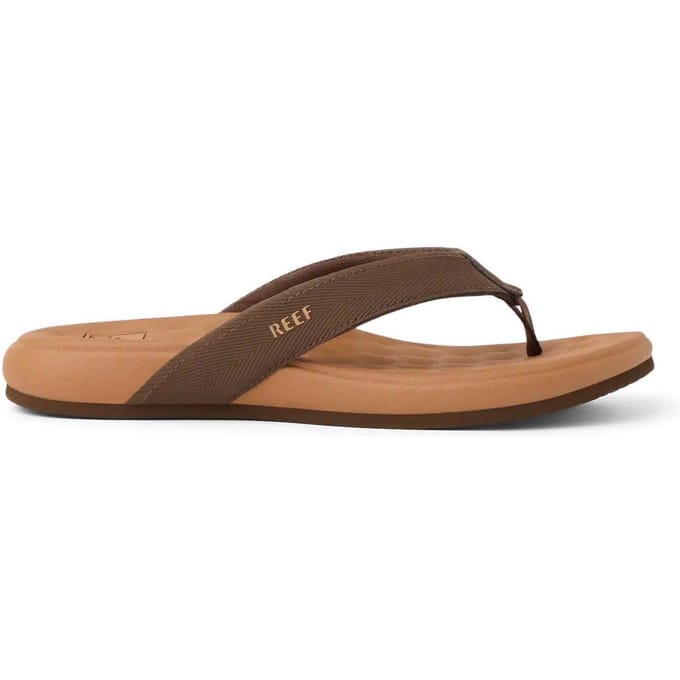 REEF CUSHION MELODY Dames Slippers - Bruin