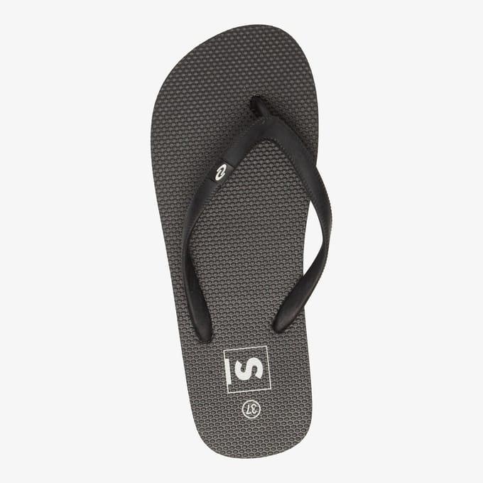Dames teenslippers zwart - Maat 36