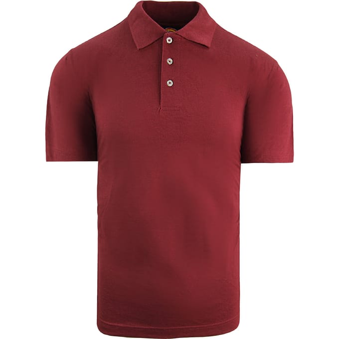 Dickies Heren Burgundy Poloshirt