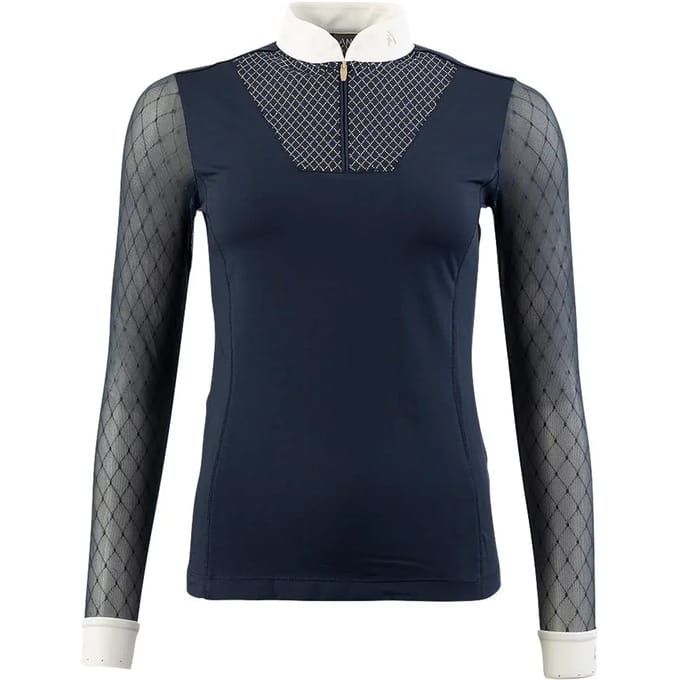 Dames wedstrijdpolo met lange mouwen ANKY ATP25202