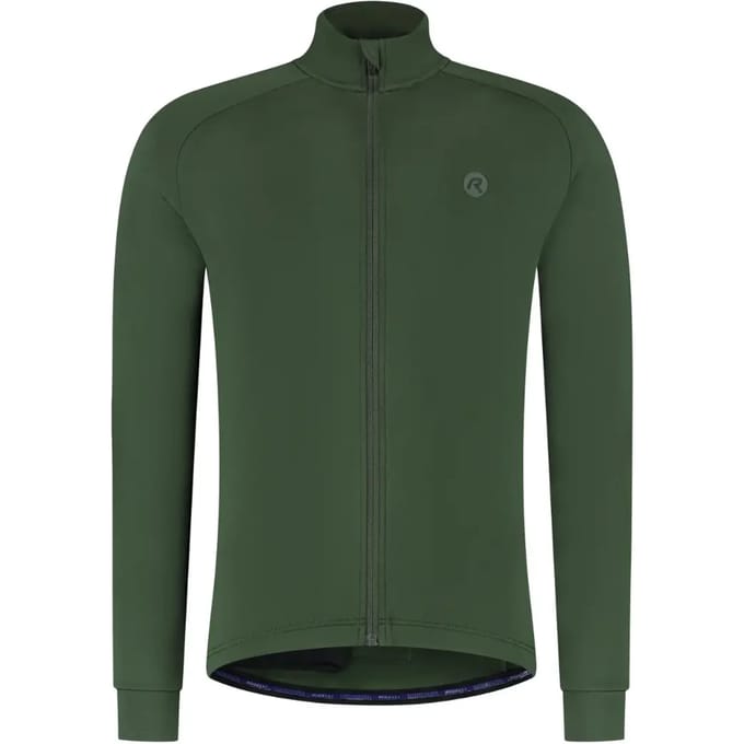 Rogelli Essential II Heren Fietsshirt - Lange Mouw - Groen
