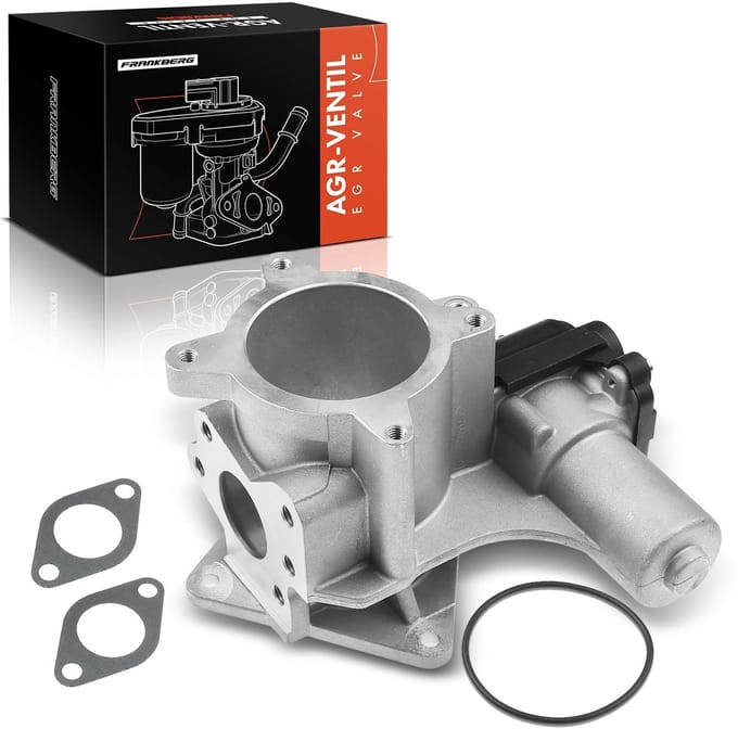 Frankberg 1x EGR-klep Afvalgrecirculatieklep voor VW
