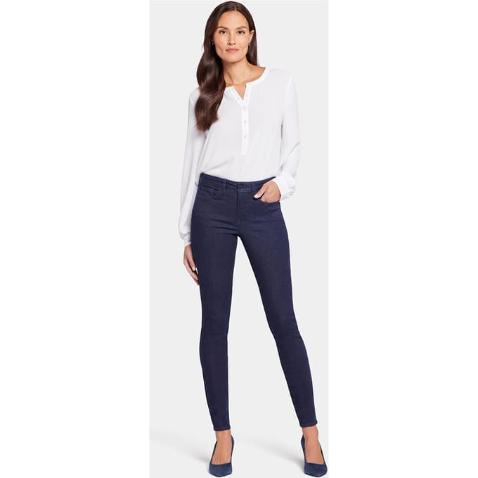 Ami Skinny Jeans Donkerblauwe Premium Denim (Lang)
