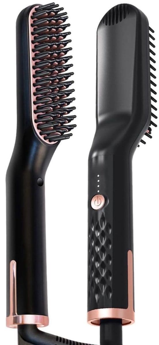 CRLYN® Baard Stijltang - Zwart en Roze