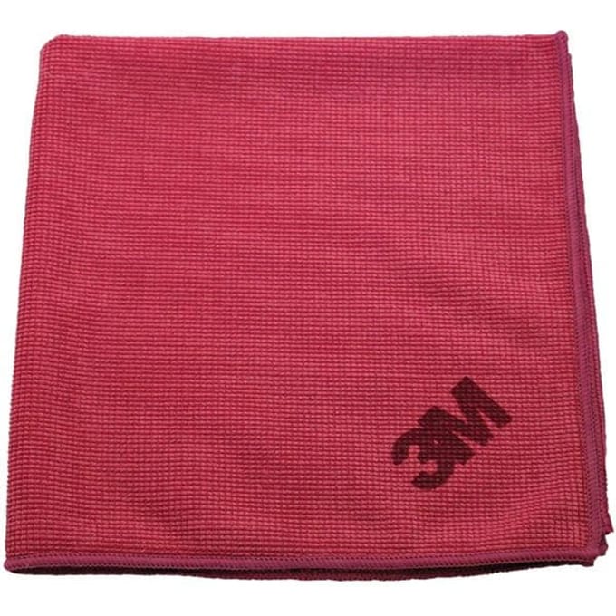 Microvezeldoek Scotch-Brite Essential 360x360mm rood 10 stuks
