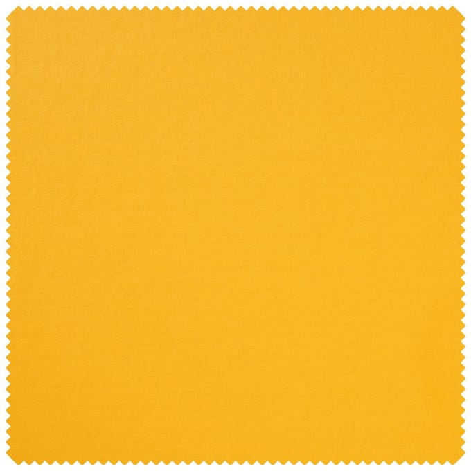 Katoenen single jersey "Uni" - Mango geel
