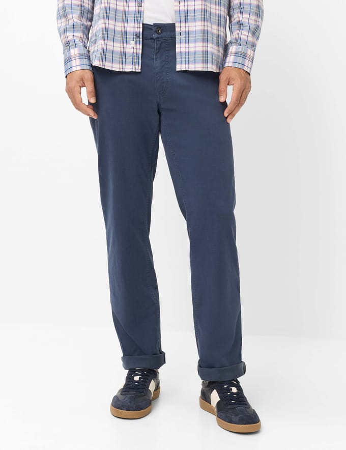 Brax Heren Jeans  Style COOPER, donkerblauw, maat 46/32