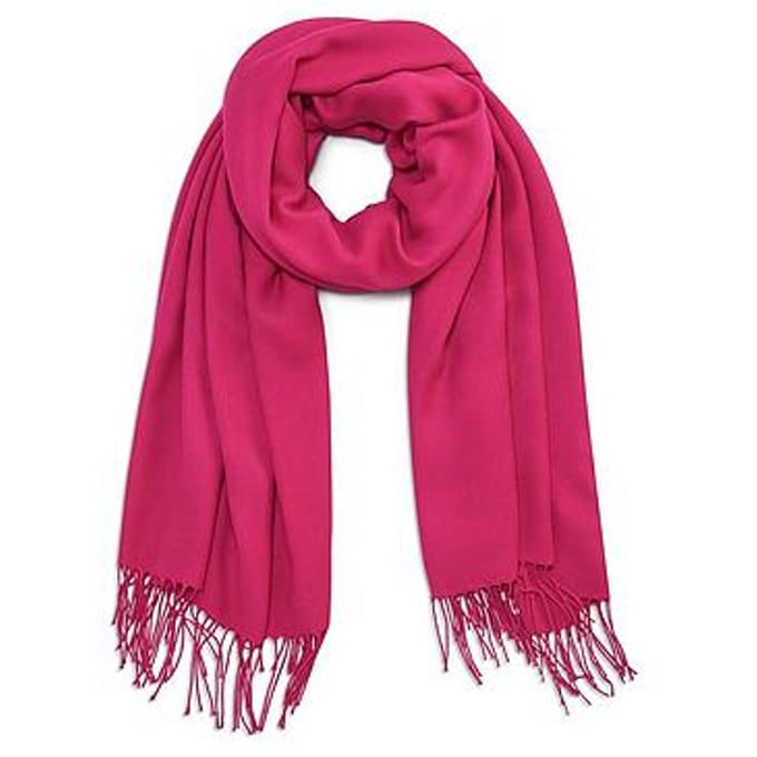 Sjaal Van Peter Hahn pink