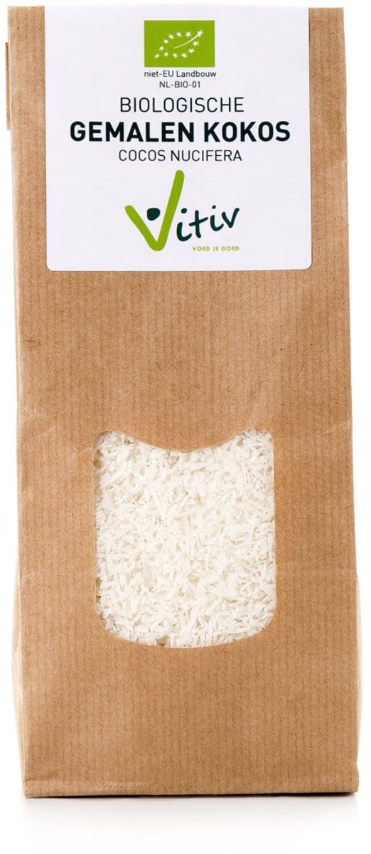 Vitiv Kokos gemalen bio 250 Gram