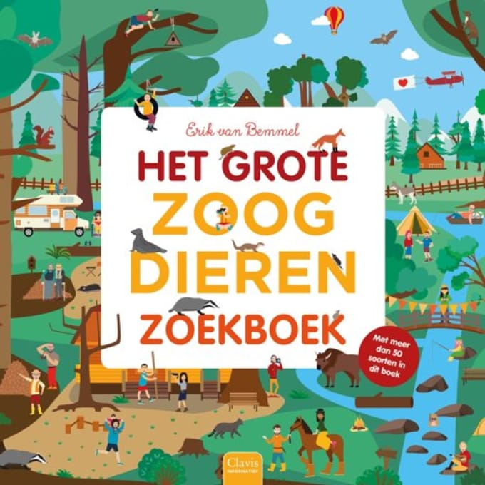 Het Grote Zoogdierenzoekboek - Erik van Bemmel