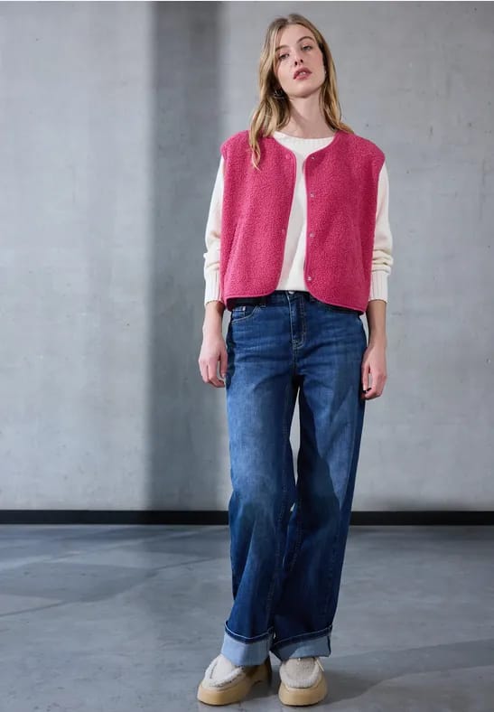Vest in woloptiek