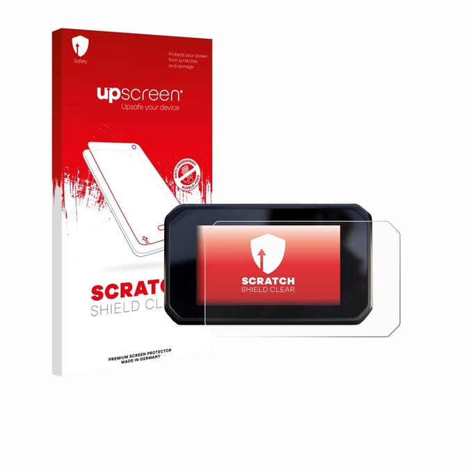 upscreen - Screenprotector voor Honda CBR650R 2025 - Folie Beschermfolie transparant