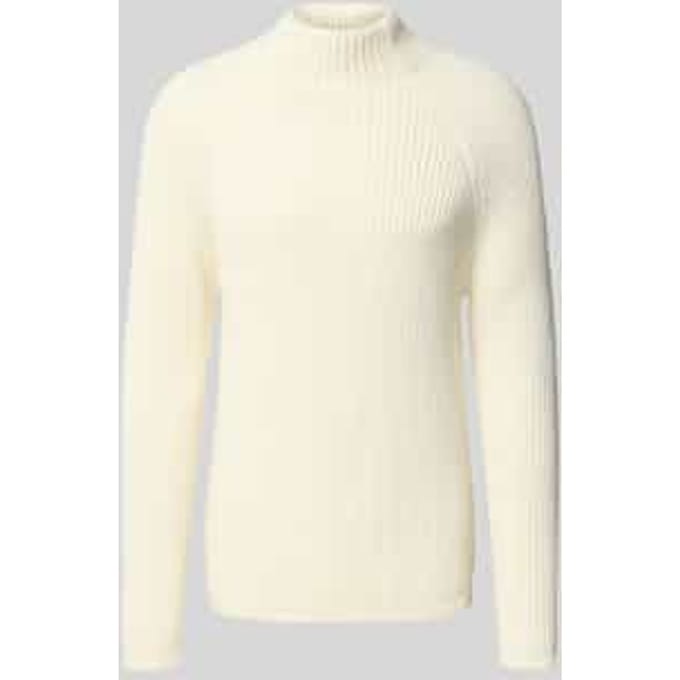 Col-pullover met alpaca-gehalte model 'ARVID'