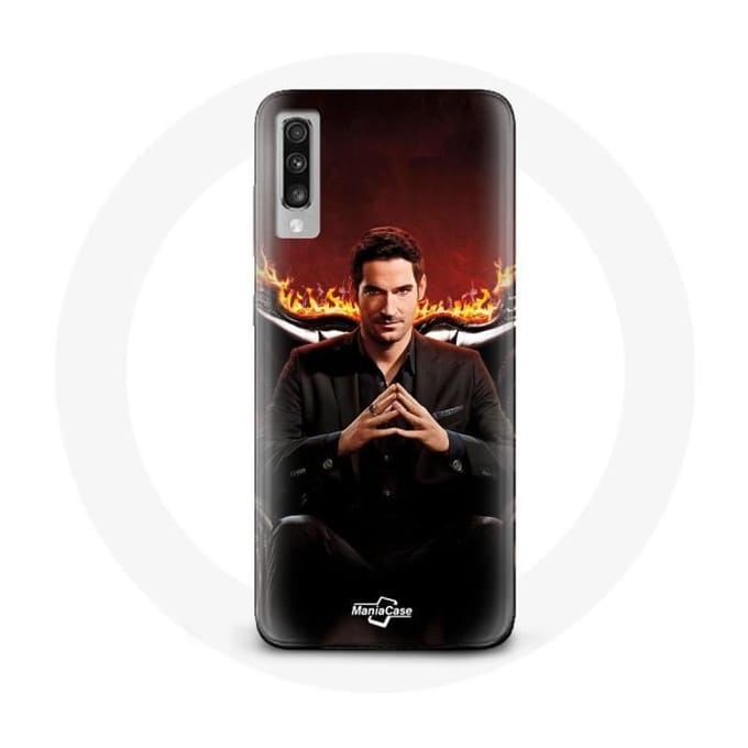 Coque pour Samsung Galaxy A50 Lucifer Morningstar Série Saison 3