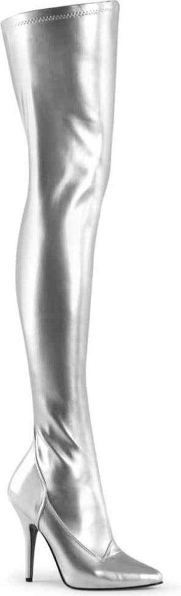 EU 44 = US 13 | SEDUCE-3000 | 5 Plain Stretch Thigh Boot