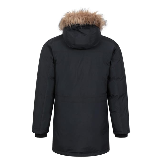 Mountain Warehouse Heren Antarctic Extreme Waterdichte Donzen Jas (Houtskool)
