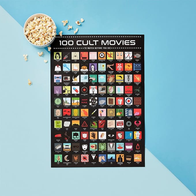 100 cult movies bucketlistposter