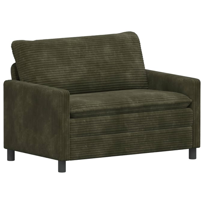 vidaXL - Bank - Groen - 126 - x - 81 - x - 87,5 - cm - Polyester