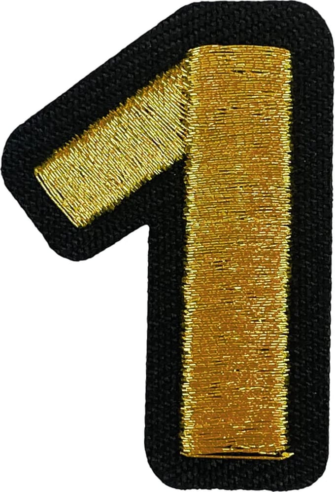 Fjesta© Oeteldonk embleem - Gouden cijfer 1