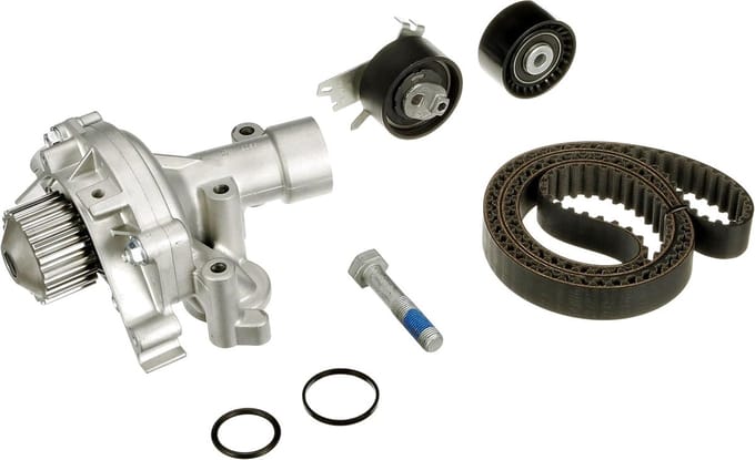 Distributieriemset met pomp - Motoronderdeel - Motoronderhoud - Complete kit - 23 x 15 x 11 cm