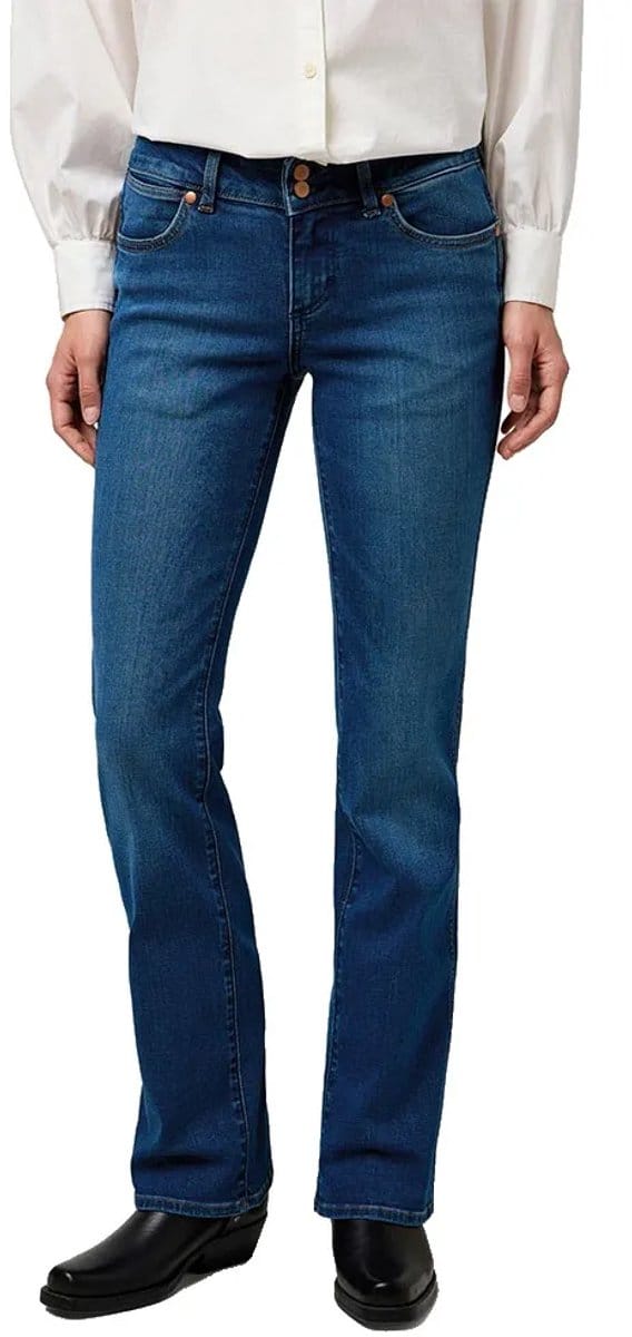 Wrangler Bold Bootcut Lage Taille Jeans Blauw 29 / 34 Vrouw