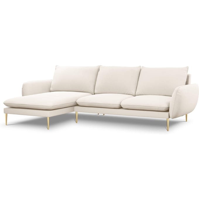 Hoekbank Vienna links bouclé | Cosmopolitan Design