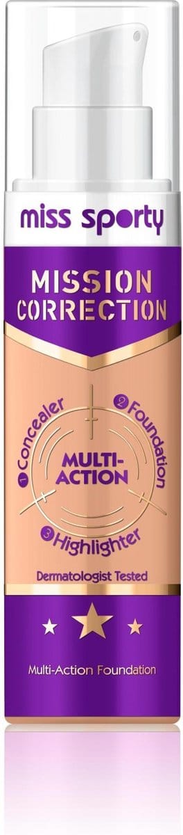 Miss Sporty - NEW Mission Correction Foundation - Medium - Beige