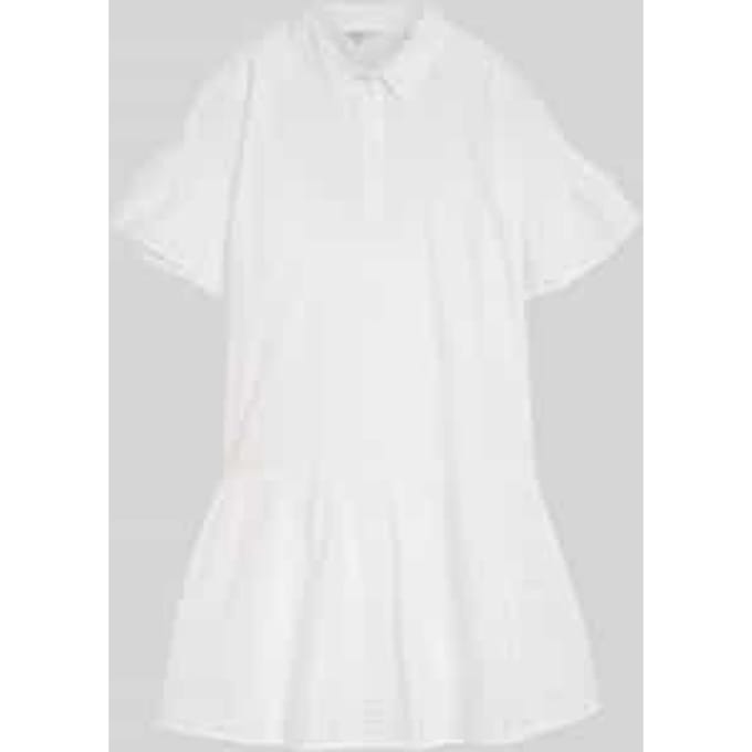 Tom Tailor Denim - Mini-jurk met borduursel - Maat M - White